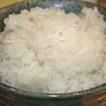 金の豚 おか田 - ライス大盛り+100円 450g位ありました。