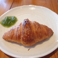 風庭 - クロワッサンに，ゴーヤジャム