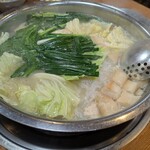 水たき 長野 - 野菜もたっぷりでし