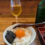Ramen FeeL - TKG,名古屋コーチンと紫蘇の佃煮