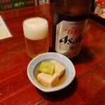 宗平 - 瓶ビール600円で乾杯