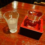 宗平 - 最初のお酒、立春朝絞りとたかちよ合わせて一合