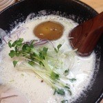 ぼっこ志 - 煮玉子鶏白湯850円