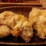 うどん 丸香 - かしわ天　2014.7