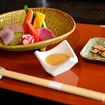 仁木家 お箸で食べる蕎麦とフレンチ - 