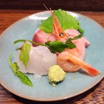 日々魚数寄 東木 - お造り(＋880円でランチに付けられます)