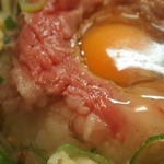 松阪牛麺 - 松阪牛鉄板焼きガーリックライス