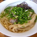 麺屋 菜々兵衛 - トロトロ豚バラ軟骨塩ラーメン　2014.6.29