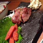 Teuchi Soba Hokage - カモ、ワサビ漬け、タラコの燻製 1,000円