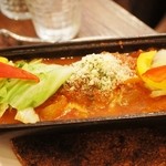 板橋3丁目食堂 - 煮込みハンバーグ