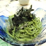 まるおか - 茶そば