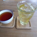 カフェクラフト - 紅茶と、りんごジュース♪