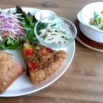 カフェクラフト - キッシュも美味しかったです♪