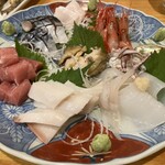 居酒屋 ほがら家 - 刺身盛合わせ