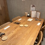 Bistro uni-to - テーブル席