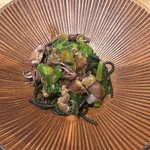 Bistro uni-to - ホタルイカと菜の花のスパゲッティーニ