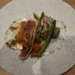 Bistro uni-to - 金目鯛のグリル 焦がしバターのソース