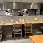 Bistro uni-to - カウンター席