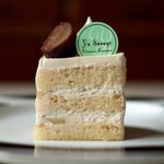 パティスリー ユウ ササゲ - ショートケーキ・マロンの