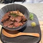 熱田味噌拉麺ぶりゆ - 肉まぶしご飯　490円