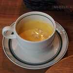 グリル タケシタ - セットのスープ