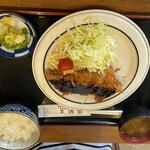三遊司 - 味噌かつ定食