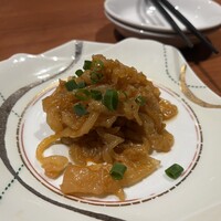 北京ダック専門店 銀座芳亭 - 黒酢くらげ