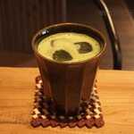 Kamileon Cafe 58 - ランチセットのアイス抹茶