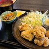 じぱんぐ - 唐揚げ定食(税込850円)
①鶏唐揚げ【6個】、ポテトサラダ&千切り甘藍添え②牛蒡&人参&蒟蒻&平天&鶏肉の金平③白ご飯④お味噌汁⑤お漬け物(沢庵)