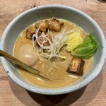 麺や高倉二条 - ラーメン＋味玉