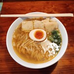 浜堂ラーメン - 煮干そば(平麺)