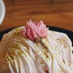 オールシーズンズ コーヒー - SAKURAモンブランプリン（900円）