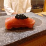 寿司 松岡 - めじまぐろ