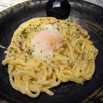 あんぷく - カルボナーラのおうどん