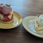 デフィ ブーランジェリー&パティスリー - フレジェ、バスクチーズケーキ