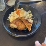 ローストチキンダイニング 吉田チキン - 鳥南蛮，この卵がアクセントです