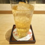 湘南沖地蟹専門店ふじ月 - ジンジャーエール