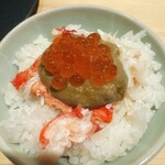 湘南沖地蟹専門店ふじ月 - 蟹ご飯