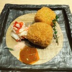 湘南沖地蟹専門店ふじ月 - ２種のコロッケ