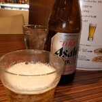 ラ フォンターナ - アサヒスーパードライ瓶ビール