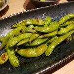 大阪お好み焼き ともくん家 - 焼き枝豆