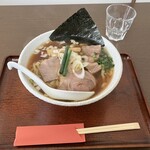 手打ち切麺 一桜 - 焼豚切麺大盛880円➕60円
