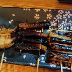 炭火焼鳥中村屋 - 玉ねぎ、なす、ねぎ