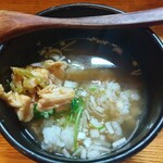 炭火焼鳥中村屋 - ささみ茶漬け