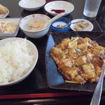 Manchinkaku - 麻婆豆腐定食　750円