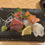 和創旬彩 くうひな - 刺身の盛り合わせ　どれも美味しい