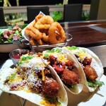 Beach House Grill - 日本ではなかなか美味しいタコスに出会えないので、嬉しかった！