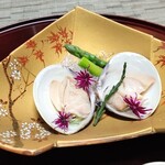 道後舘 - 蛤辛子黄身酢