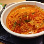 焼きたてのかるび - 料理写真:ユッケジャンスープとごはんセット(790円)