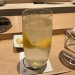 浅草壽司清 - レモンサワー